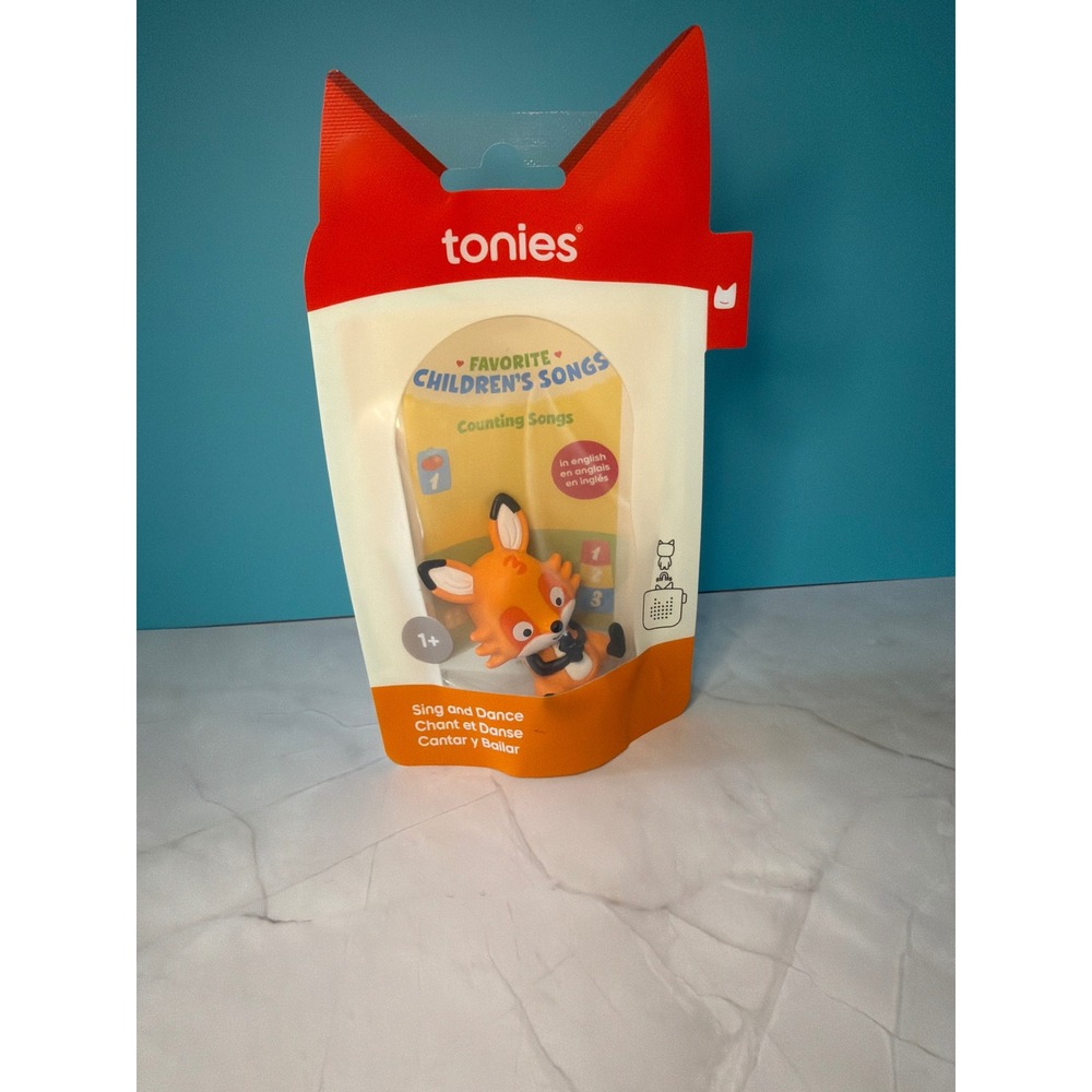 Tonies Favorite Children's Songs Counting Songs Orange Fox Audio Character New